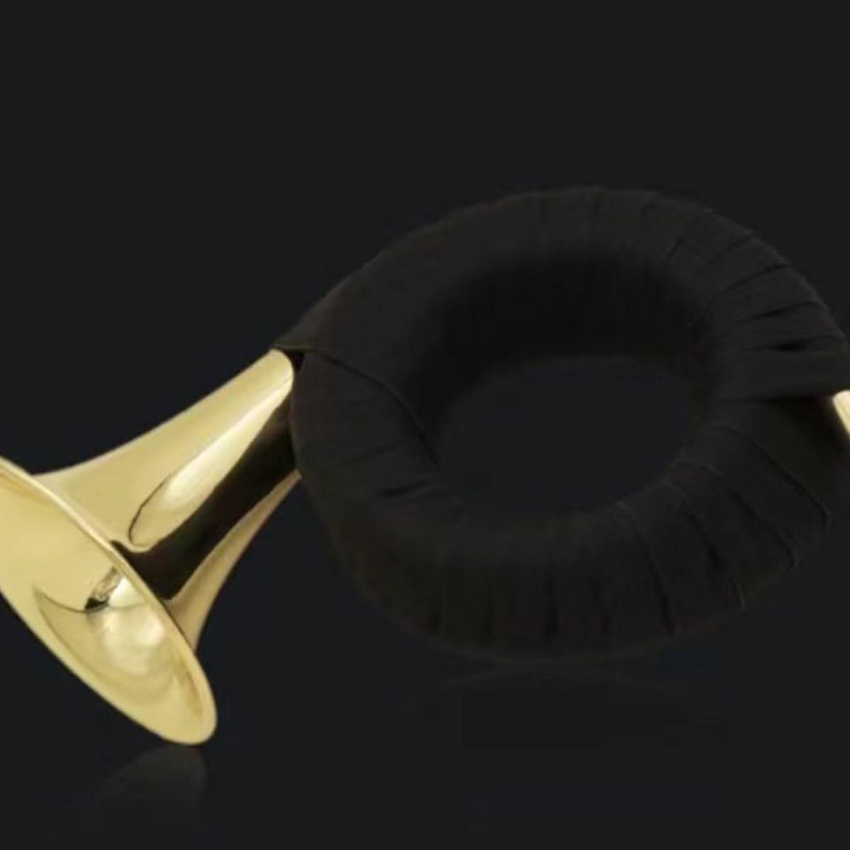 Vaguelly Embouchure Couleur Aléatoire pour Jouer à Tout Moment et Partout en Laiton, Son Naturel et, Améliore Coordination Main- pour Instrument à Vent