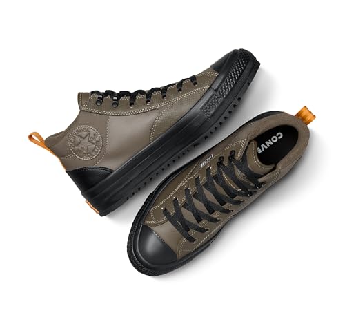 Image of Converse Unisex Adult Chuck Taylor All Star Malden Street Boot, Truffle /Harvest Moon /Black, 7 Womens /5 Mens