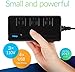 Odoga Voltage Converter 220V to 110V Travel Adapter with 4 USB Ports 3 AC Outlets and UK/Europe/AUS International Travel Plugs for More Than 150 Countries