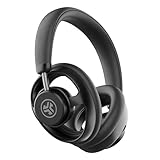JLab JBuds Open Wireless Headphones, Black, Open-Back, Immersive Sound, Dual Coaxial 35mm + 12mm Drivers, Comfortable Breathable Open Fit, All Day Listening 18+ Hour Playtime, Customize App