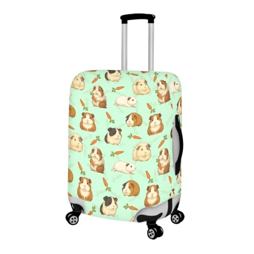 Housse valise protection animaux bruns en spandex élastique