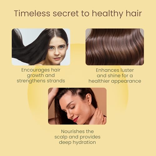 Rey Naturals Cold Pressed Extra Virgin Castor Oil For Hair Growth | Nourishing Hair Oil For All Hair Types | Deeply Moisturizes, Repairs And Strengthens Hair | For Hair Growth And Adds Shine - 200ml*2