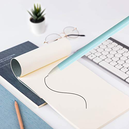 Ibosins 12 Pieces Cute Cat Pen 0.5 Mm Gel Kawaii Pens Black Ball Point Japanese Pens For Cat School Office Supplies Kawaii Accessories For Cat Lovers #TOP2