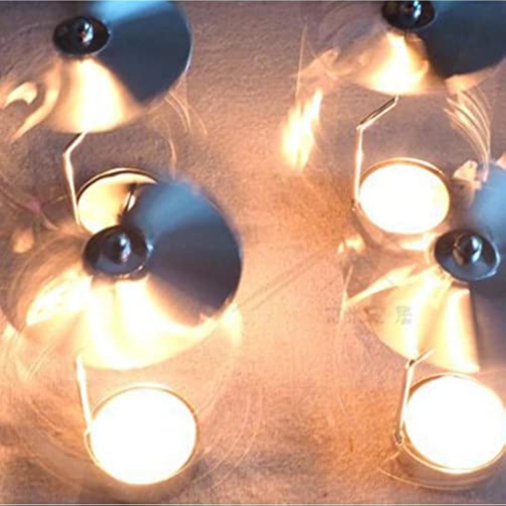 Christmas Decor Rotating Candle Holder