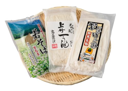 [半生]そば・うどん詰め合わせ(21食) 半生 上州一うどん 若そば おっきりこみ そば うどん 麺 セット 詰合せ F20E-465