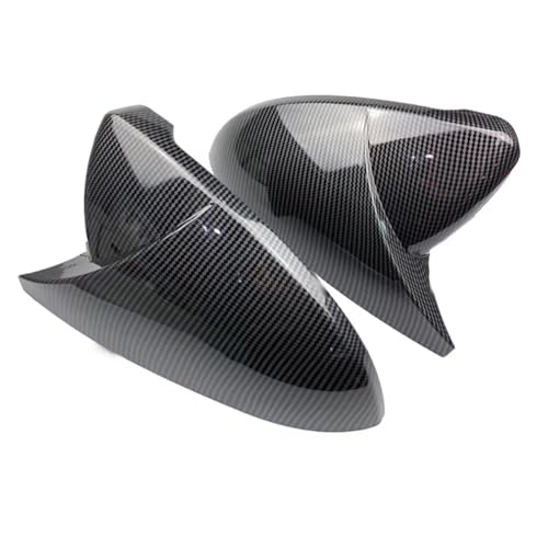 Coque rétroviseur Golf 7 cassé ? Remplacez par ces capuchons look carbone 2 pièces
