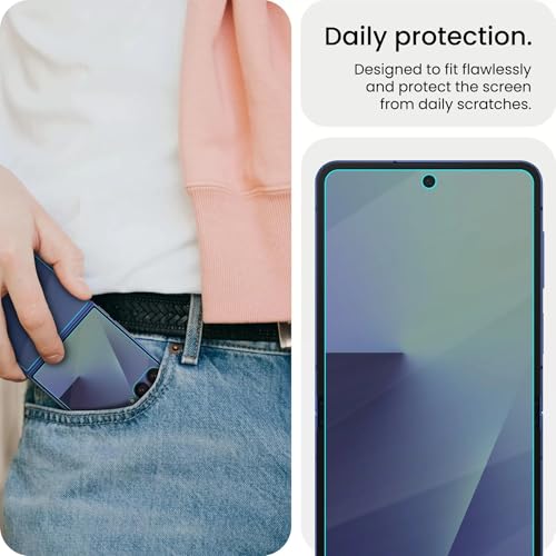 Image of FIRST MART Front and Back Matte Screen Protector for Samsung Galaxy Z Flip 7 / Z Flip7 with Installation Kit | TPU Anti-Glare Membrane, Fingerprint Working, Bubble-Free| Edge to Edge Coverage