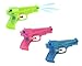 Produktbild wuselwelt (5488-3), 3 Stück, Wasserpistolen im transparenten Design, 3 Farben, Wasserpistole, Watergun