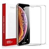 AINOPE Panzerglas für iPhone XS Max 6.5 [2 Stück], iPhone XS Schutzfolie Folie Displayschutzfolie...