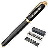 Dayspring Pens | Personalized PARKER IM Black Fountain Pen - Medium Nib. Custom Engraved Fast!
