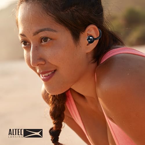 Image of Altec Lansing Clip 2.0 Open Wearable Wireless Bluetooth Earbuds with Charging Case, 6-Hour Battery, Auto Pairing, Sport Earbuds with 24-Hour Playtime