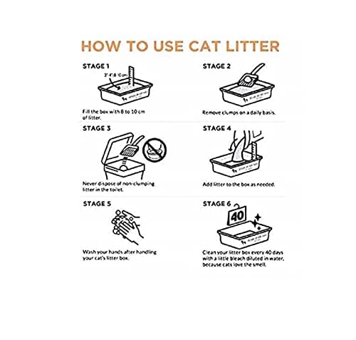 Image of Pet Cat Litter 5 KG Ball Shaped Super Absorbent and Quick clumping Bentonite Litter (Pack of 1)