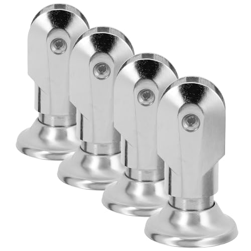 Support de cloison de cabine WC public en acier inoxydable réglable 58mm