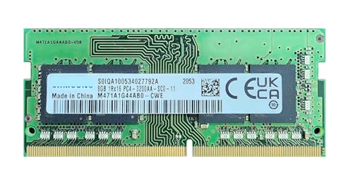 Image of 8GB DDR4 3200MHz PC4-25600 Laptop RAM - 1Rx16 Single Rank (4 IC) CL22 1.2V SODIMM Notebook Memory - Replacement Upgrade for Samsung M471A1G44AB0-CWE