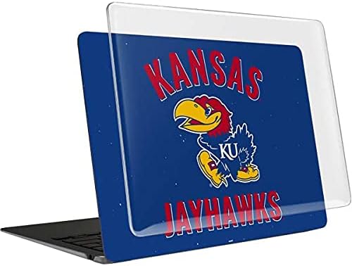 Skinit Case + Skin Compatible with MacBook Air 13in M1 (2021) - Officially Licensed Kansas Jayhawks Mascot Design