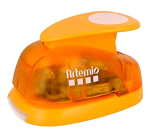 Artemio VIHCP904 Grande Perforatrice à Levier Cercle Plastique Multicolore 9,6 x 6,5 x 16 cm