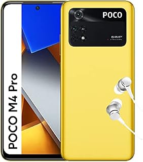 Xiaomi Poco M4 Pro - Smartphone 128GB, 6GB RAM, Dual Sim, Yellow