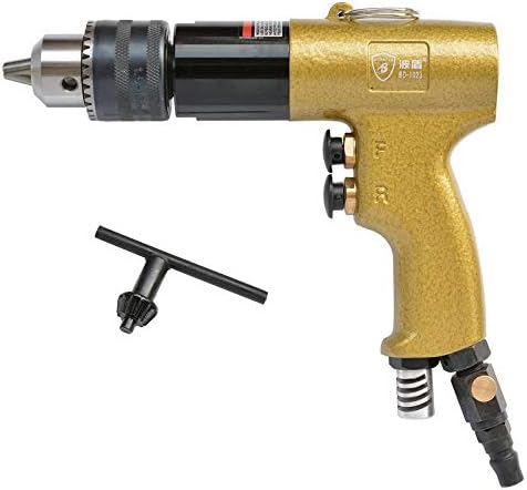 Handheld 13mm Adjustable Air Drill With Positive And Negative Pneumatic