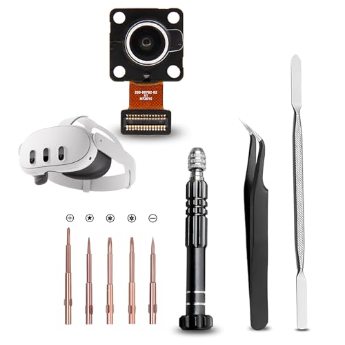Image of Replacement Positioning Camera Sensor for Oculus Quest 2 Headset, Repair Kit for Quest 2 Headset, Accessories Repair Parts Including Screwdrivers, Tweezers, Pry tool