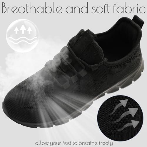 ZGPWZWL Mens Running Shoes Fashion Sneakers for Walking Tennis Gym Shoes Slip On Lightweight and Comfortable3