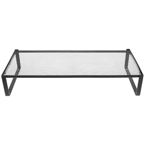 Support d'écran surélevé ergonomique avec rangement pratique pour bureau moderne