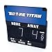 Score Titan Portable Baseball Scoreboard, Wireless Fence Mount with App Control, LED Display with Long-Lasting Battery and Brightness Controls (Blue)