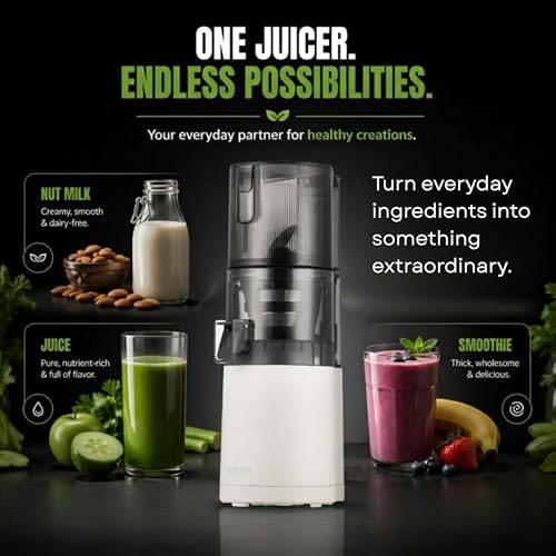 Image of Hurom E30ST Cold Press Juice for Home, Advanced Cold Press Technology for 20% More Juice, All-in-1 Juicer for Fruits, Vegetables & Nut Milk, World's No. 1 Slow Juicer Brand since 1974, 12 Yrs Warranty