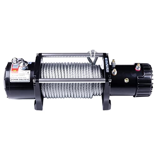 Winche eléctrico SCITOO 13000 lbs 12V con mando inalámbrico miniatura 3