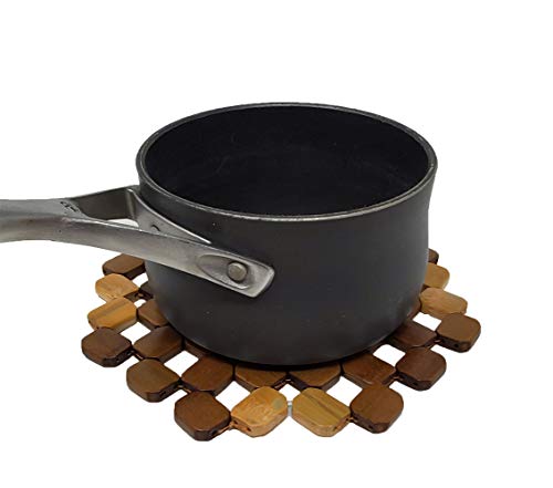 aaco Bamboo Octagon Trivet Mat Set #TOP1