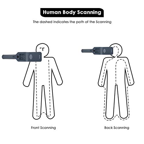 Metal Detector, KKmoon PD140 High Sensitivity Handheld Metal Detector Station Metro Airport Safety Check Portable Tester