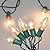 GOOTHY C9 Clear Christmas String Lights, 25Ft Outdoor Christmas Lights with 26 Warm White Bulbs, Hanging Roofline String Lights Vintage Christmas Lights UL Listed for Patio Garden Backyard Decor