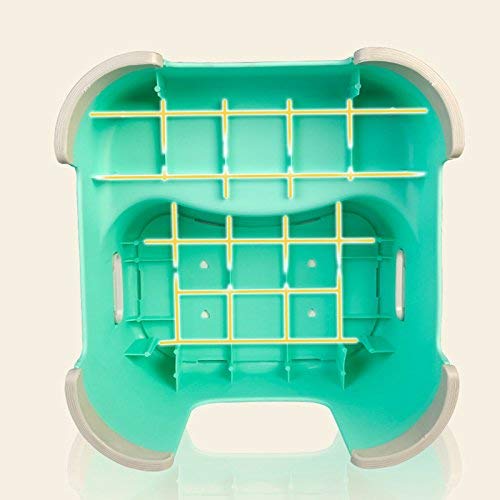 Trittschemel, Kinder Hände Waschen Bank Fußbank Rutschhemmendem Kunststoff Trittschemel Kindergarten Baby-Klein Bench Hocker, Grün, Rosa,Grün