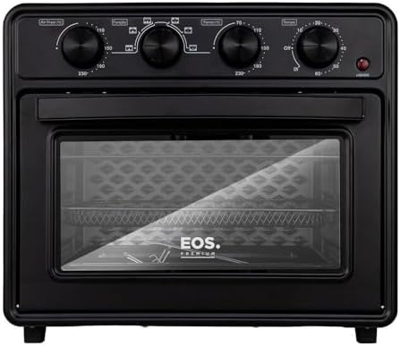 Forno e Fritadeira Air Fryer EOS 35 Litros Premium All Black EAF35AP 220V