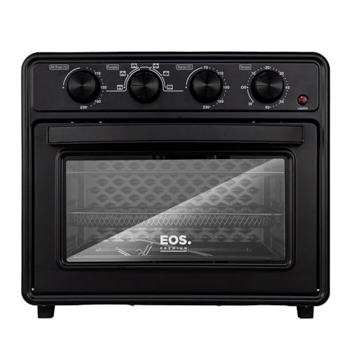 Forno e Fritadeira Air Fryer Eos 35 Litros Premium All Black Eaf35ap 110v