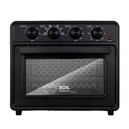 Forno e Fritadeira Air Fryer Eos 35 Litros Premium All Black Eaf35ap 110v