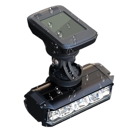 Lumière de vélo rechargeable 1000 lumens étanche avec 4 modes d'éclairage