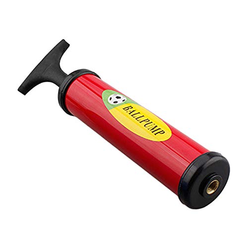 KKmoon Bomba de ar de futebol de futebol de plástico 6 pol. Bola inflável Bomba de ar manual Mini bo