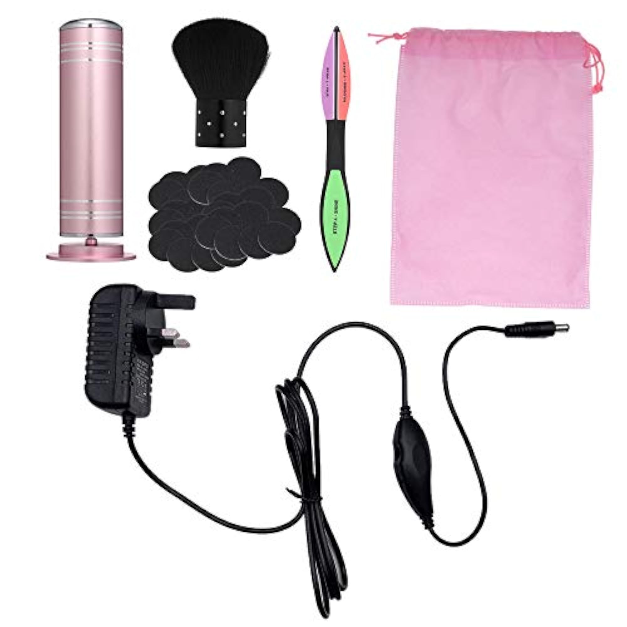 Electric Callus Remover Machine with 60pcs Replacement Pads