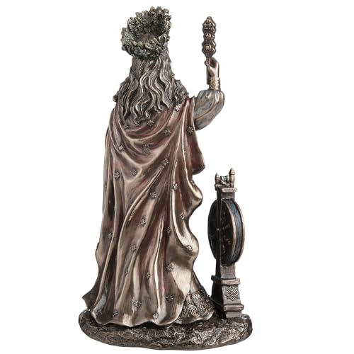 Estatua Mokosh Diosa Eslava Tierra Bronce Resina miniatura 4