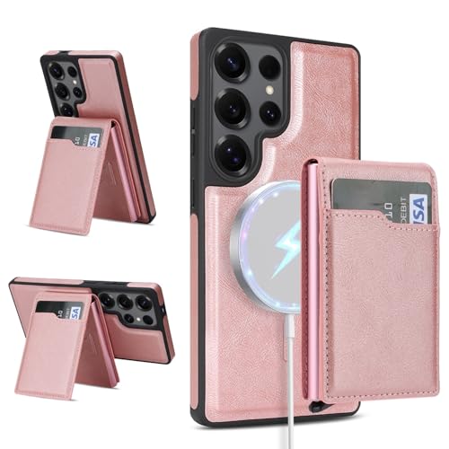 Étui rose Samsung Galaxy S23 Plus en cuir silicone pour vos appels mains libres