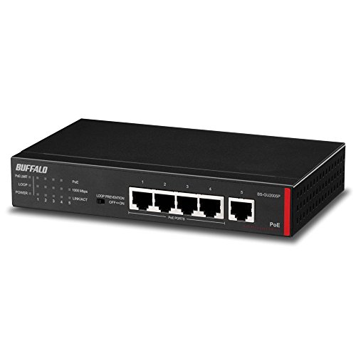 Buffalo PoE Unmanaged 5 Port Business Switch (BS-GU2005P)