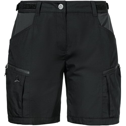 Short de randonnée femme Schöffel Maghera noir taille S