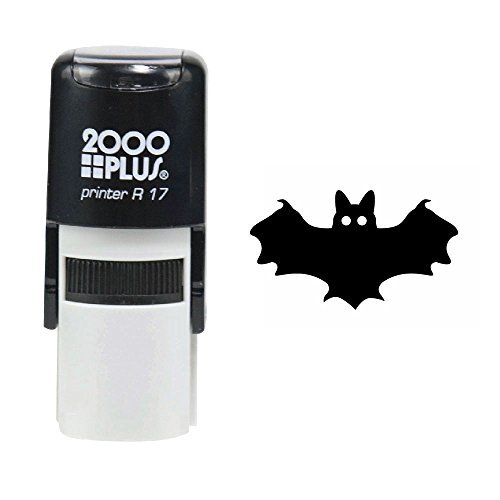 Bat 2000 Plus Self Inking Halloween Rubber Stamp - Black Ink #TOP1