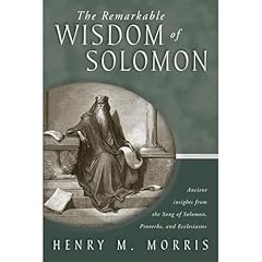 The Remarkable Wisdom of Solomon Audiolibro Por Henry M. Morris arte de portada