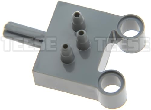 Miniatura 6 de TEESE Kits neumáticos de 21 piezas compatibles con piezas Lego-Technic, Varilla de presión de pistón, bomba de aire, cilindro-manguera, piezas de