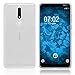 Produktbild PhoneNatic Case kompatibel mit Nokia 3.1 Plus - Crystal Clear Silikon Hülle transparent Cover
