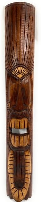 Chief Tiki Mask 40" - Kuka Tiki hand Carved | #bag15066100