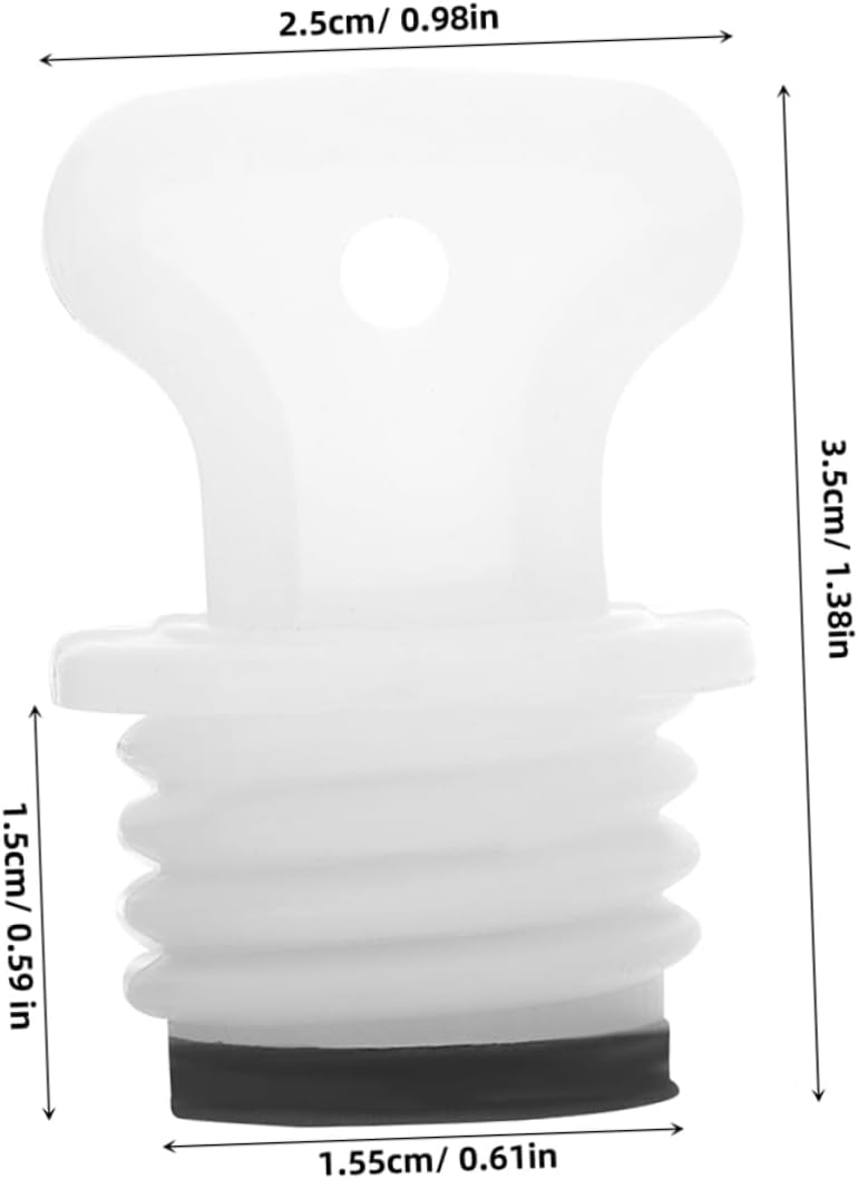 Rubber Water Sack Caps Plugs Leakproof Sealing Stopper for Hot Water Bag