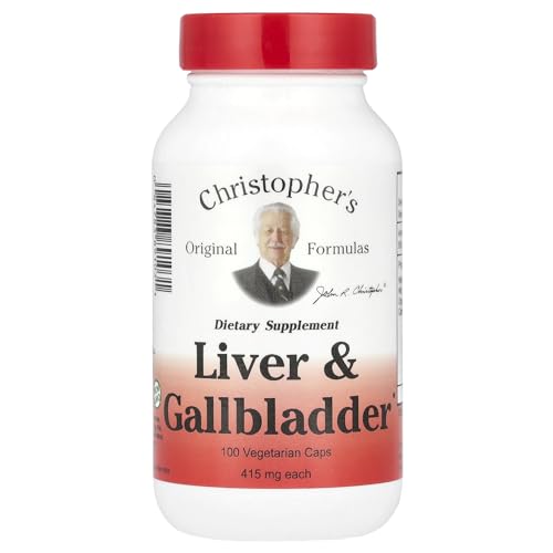 Christopher's Original Formulas, Liver & Gallbladder, 425 mg, 100 Vegetarian Caps