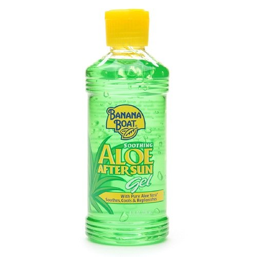 Banana Boat Soothing Aloe After Sun Gel 8 fl oz (236 ml) package of 3